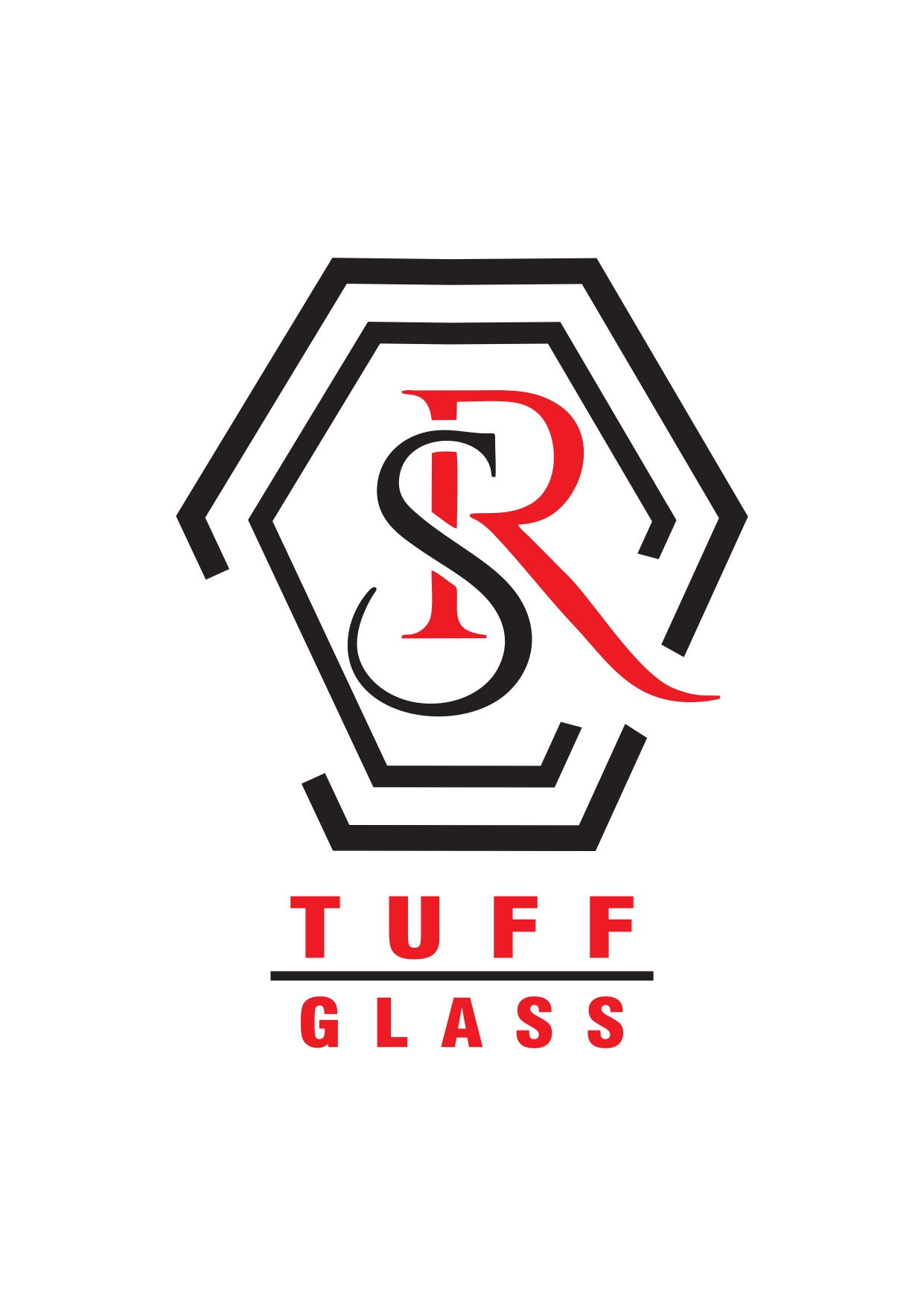 SR Tuff Glass Logo